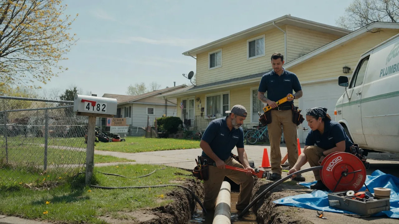 Gas Line Repair in Rhodes, IA near me